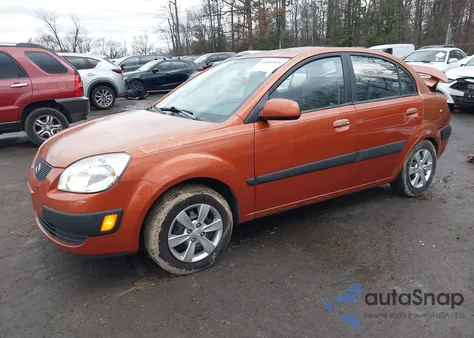 2009 Kia Rio Lx z USA, uszkodzony, nr VIN KNADE223496510008